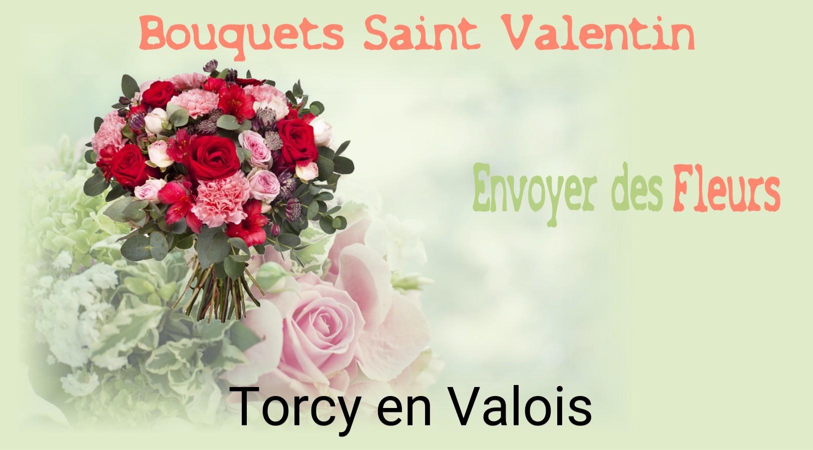 Roses de Saint-Valentin livrées à Torcy-en-Valois